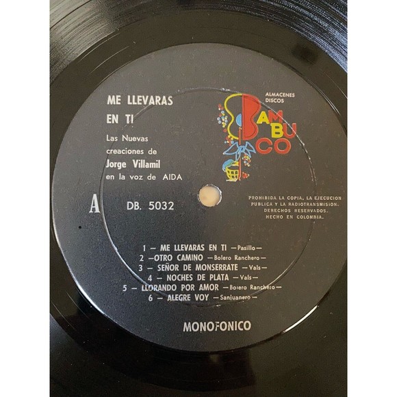 Me Llevaras En Ti Las Nuevas Creaciones De Jorge Villamil Aida MONO VG+ - Picture 6 of 8